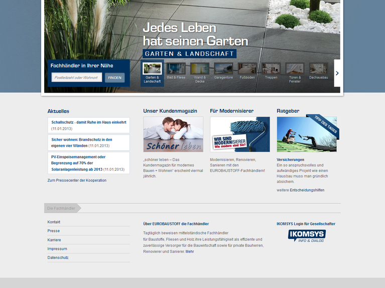 Startseite www.eurobaustoff.de